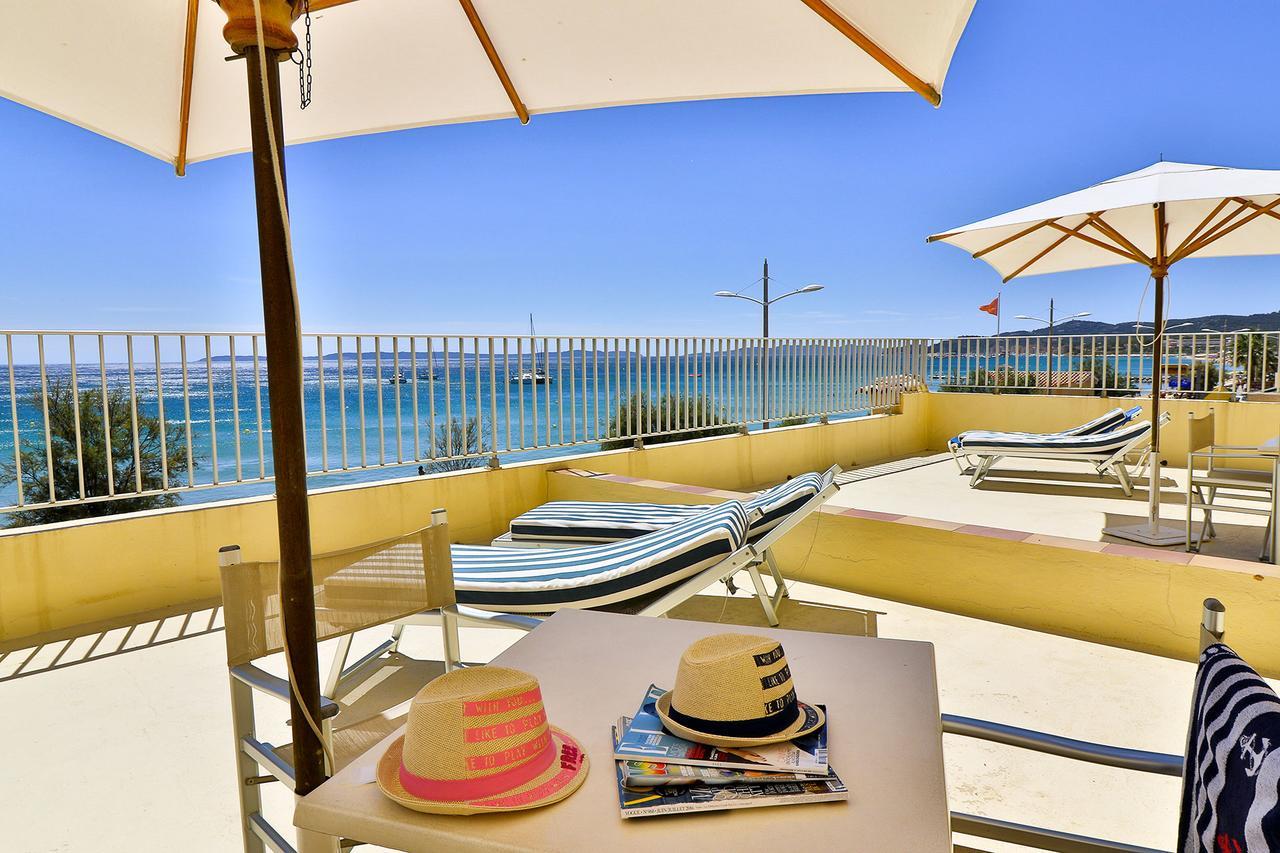 Hôtel Beau Rivage Le Lavandou Exterior foto